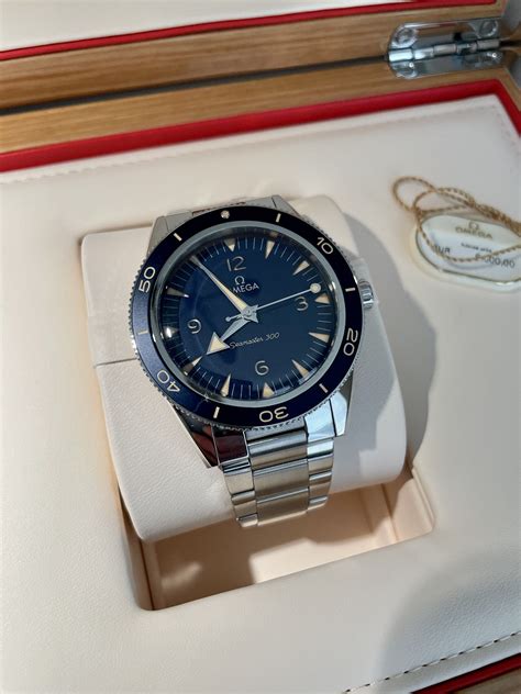 omega seamaster 300 blue 2021|omega vintage seamaster 300.